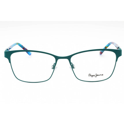 Pepe Jeans Women's Eyeglasses - Petrol Metal Rectangular Full Rim Frame | PJ1275 C3 ,