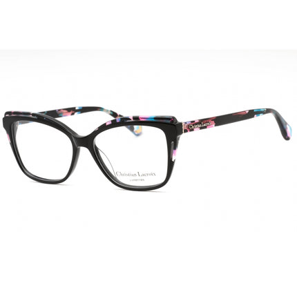 Christian Lacroix Women's Eyeglasses - Black Plastic Cat Eye Full Rim | CL1084 017 ,