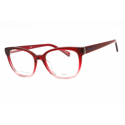 Tommy Hilfiger Women's Eyeglasses - Red Plastic Cat Eye Full Rim | TH 1840 0C9A 00 ,
