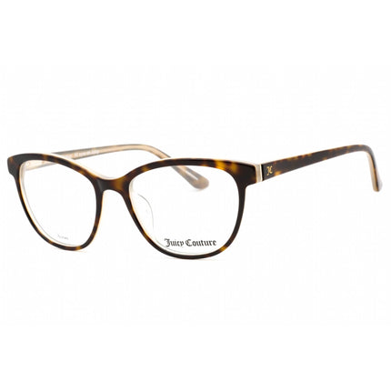 Juicy Couture Women's Eyeglasses - Havana Cat Eye Full Rim Frame | JU 197 0086 00 ,
