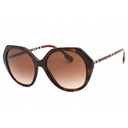Burberry Women's Sunglasses - Havana Plastic Oversized Full Rim Frame | 0BE4375 401713 ,