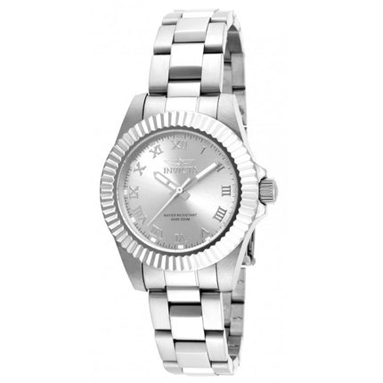 Invicta 16761 Women's Pro Diver Silver Tone Dial Stainless Steel Bracelet Dive Watch ,