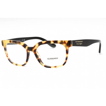 Burberry Women's Eyeglasses - Light Havana Plastic Square Full Rim Frame | BE2277 3741 ,