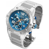 Invicta 19527 Men's Speedway Blue Dial Steel Bracelet Chronograph Watch ,