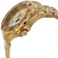 Invicta Men's Automatic Stainless Steel Watch - Grand Diver Gold Tone Dial | 3051 ,
