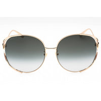 Gucci Women's Sunglasses - Gold Metal Full Rim Oversized Shape Frame | GG0225S 001 ,