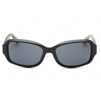 Guess Women's Sunglasses - Shiny Black Plastic Rectangular Full Rim Frame | GU7410 01A ,