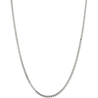 Stainless Steel Polished 3mm 18in Franco Chain ,