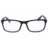 Tommy Hilfiger Men's Eyeglasses - Blue Plastic Rectangular Frame | Th 1522 0PJP 00 ,