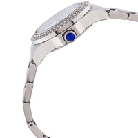 Invicta Women's Crystal Watch - Angel MOP Dial Silver Stainless Steel Bracelet | 36069 ,