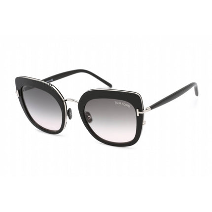 Tom Ford Women's Sunglasses - Black/Other Plastic Butterfly Shape Frame | FT0945 05B ,