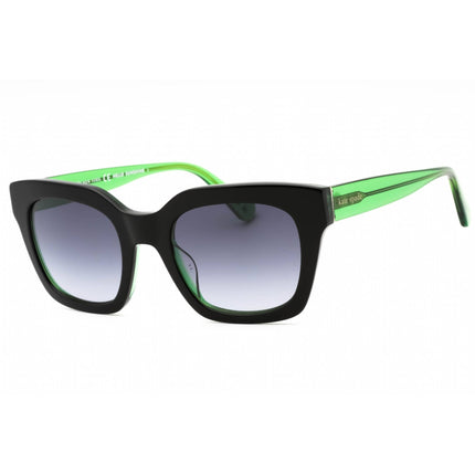 Kate Spade Women's Sunglasses - Black Green Acetate Cat Eye Frame | CAMRYN/S 07ZJ 9O ,