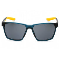 Nike Unisex Sunglasses - Matte Noise Aqua Rectangular Frame | MAVERICK EV1094 440 ,