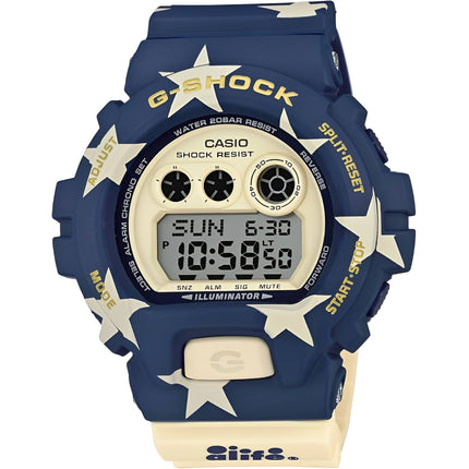 Casio Men's Watch - G-Shock Blue, White and Red Resin Strap Digital | GDX6900AL-2 ,