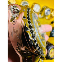 Invicta Men's Watch - Reserve Venom Automatic Gunmetal, Silver, Black Dial | 43903 ,