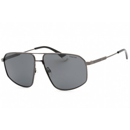 Polaroid Core Men's Sunglasses - Dark Ruthenium Navigator Frame | PLD 4118/S/X 0KJ1 M9 ,