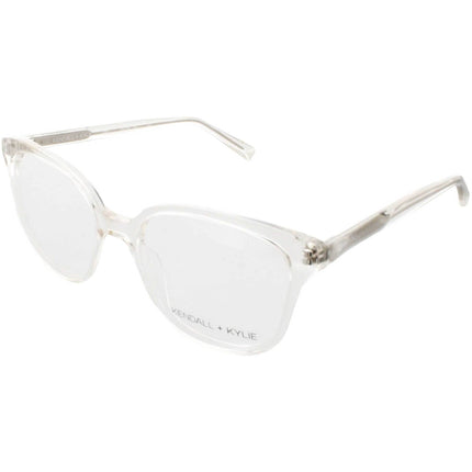 Kendall + Kylie Women's Eyeglasses - Yellow Plastic Frame Demo Lens | KKO100SK 740 ,