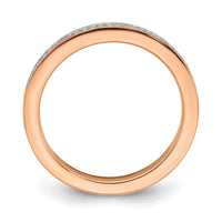 14k Rose Gold Stackable Expressions Diamond Ring | SK2105 ,