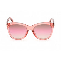 Tom Ford Women's Sunglasses - Transparent Pink Plastic Cat Eye Frame | FT0870-F 74F ,