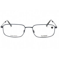 Flexon Men's Eyeglasses - Midnight Navy Rectangular Frame | FLEXON ORWELL 600 412 ,