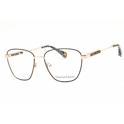 Christian Lacroix Women's Eyeglasses - Gold Metal Square Full Rim Frame | CL3066 038 ,