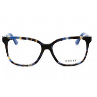 Guess Women's Eyeglasses - Blue/Other Square Plastic Full Rim Frame | GU2937-N 092 ,