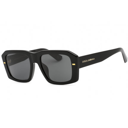 Dolce & Gabbana Men's Sunglasses - Black Plastic Geometric Frame | 0DG4430F 501/87 ,
