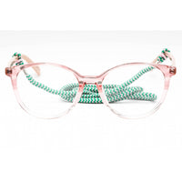 M Missoni Women's Eyeglasses - Light Pink Horn Plastic Full Rim | MMI 0011 0JLG 00 ,