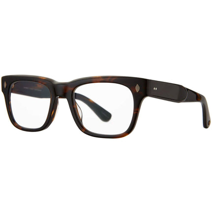 Garrett Leight Unisex Eyeglasses - Coffee Tortoise Acetate Frame | TROUBADOUR COFT ,
