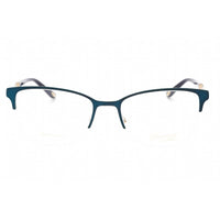 Emozioni Women's Eyeglasses - Blue Gold Cat Eye Metal Half Rim Frame | EM 4396 0KY2 00 ,