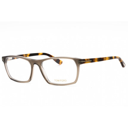 Tom Ford Men's Eyeglasses - Grey Other Rectangular Acetate Full Rim Frame | FT5295 020 ,