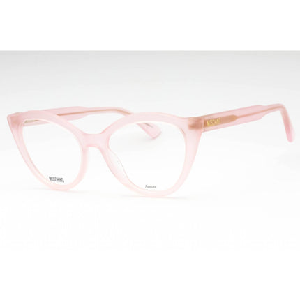 Moschino Women's Eyeglasses - Pink Acetate Cat Eye Shape Full Rim Frame | MOS607 35J ,