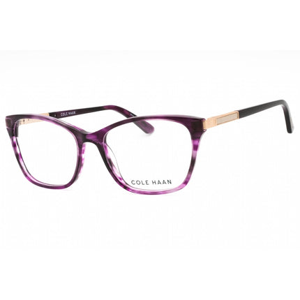 Cole Haan Women's Eyeglasses - Plum Horn Plastic Full Rim Cat Eye Frame | CH5049 510 ,