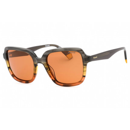 Polaroid Core Women's Sunglasses - Grey Orange Butterfly Frame | PLD 4095/S/X 0M9L HE ,