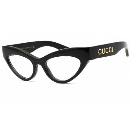 Gucci Women's Eyeglasses - Black Cat Eye Full Rim Plastic Frame | GG1295O 001 ,