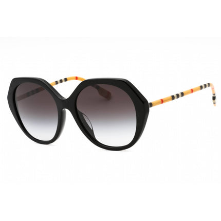 Burberry Women's Sunglasses - Black Plastic Geometric Full Rim Frame | 0BE4375F 38538G ,