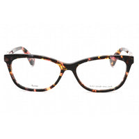 Kate Spade Women's Eyeglasses - Pink Havana Cat Eye Plastic Frame | Amelinda 0HT8 00 ,