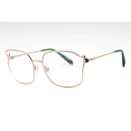 Chopard Women's Eyeglasses - Shiny Light Gold Metal Butterfly Frame | VCHG29S 0594 ,