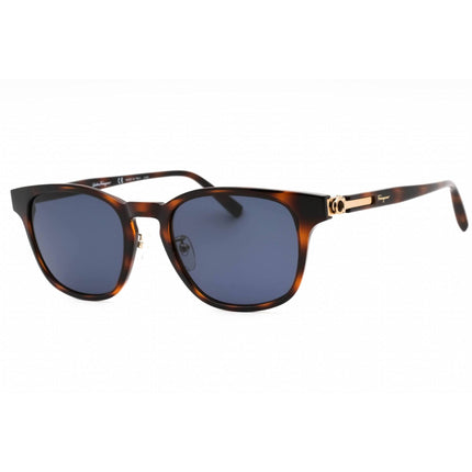 Salvatore Ferragamo Men's Sunglasses - Tortoise Oval Full Rim Frame | SF1021SA 214 ,