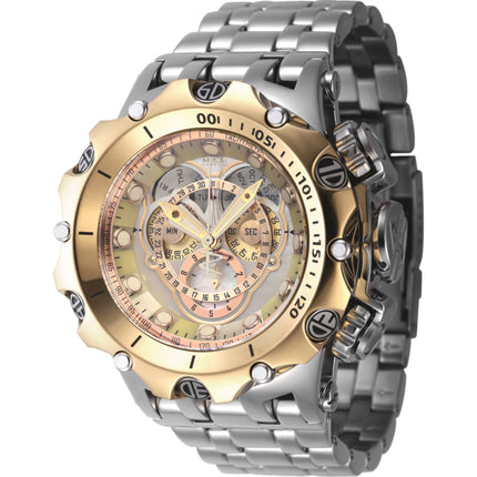 Invicta Men's Watch - Reserve Chrono Rose Gold, Champagne and White Dial Steel | 45609 ,