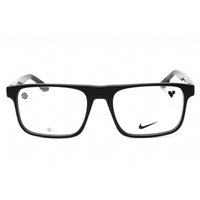 Nike Men's Eyeglasses - Black Acetate Rectangular Shape Full Rim Frame | NIKE 7161 001 ,