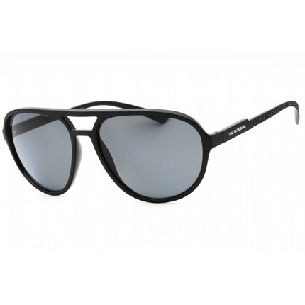 Dolce & Gabbana Men's Sunglasses - Black Aviator Shape Full Rim Frame | 0DG6150 252581 ,
