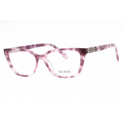 Guess Women's Eyeglasses - Violet/Other Acetate Full Rim Cat Eye Frame | GU2941 083 ,