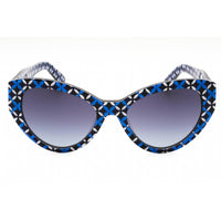 Kate Spade Women's Sunglasses - Blue Pattern Cat Eye Frame | PAISLEIGH/S 0S6F 9O ,