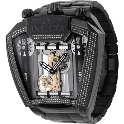 Invicta Men's Watch - Speedway Diamond Grey and Black Dial Bracelet | 45849 ,
