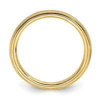 Sterling Silver Stackable Expressions Gold-plated Step-down Ring | QSK182 ,