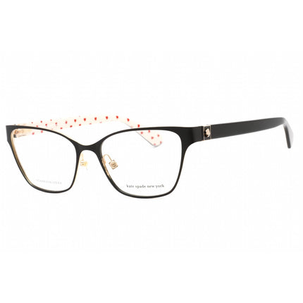 Kate Spade Women's Eyeglasses - Gold Black Metal Cat Eye Shape Frame | IVIE 0RHL 00 ,