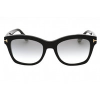 Tom Ford Women's Sunglasses - Shiny Black Acetate Cat Eye Full Rim Frame | FT0614 01C ,