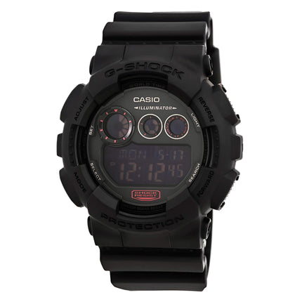 Casio Men's Digital Watch - G-Shock World Time Dive Black Dial Resin Band | GD120MB-1 ,