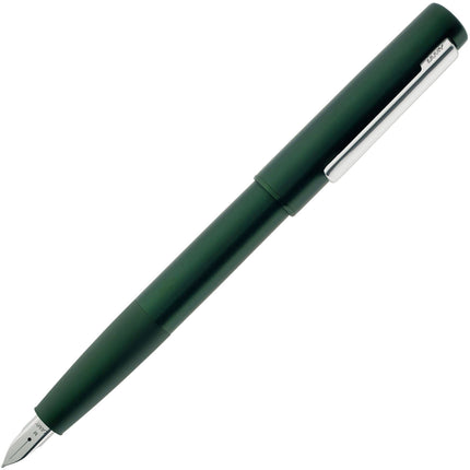 Lamy Fountain Pen - Aion Brushed Aluminium, Dark Green, Extra Fine | L77DGEF ,